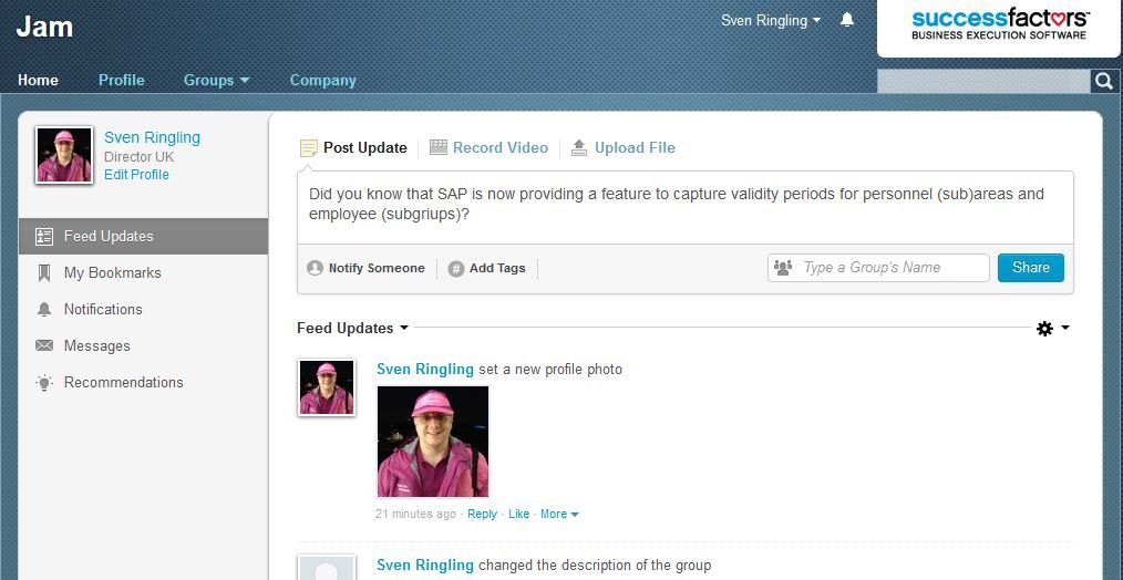 Testdrive SAP JAM for free iProCon